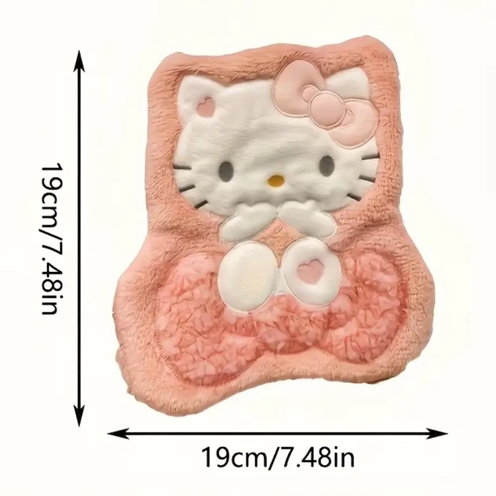 Sanrio HELLO KITTY 1 Hanging Padded Thick Wash Cloth - Picture 3 of 6